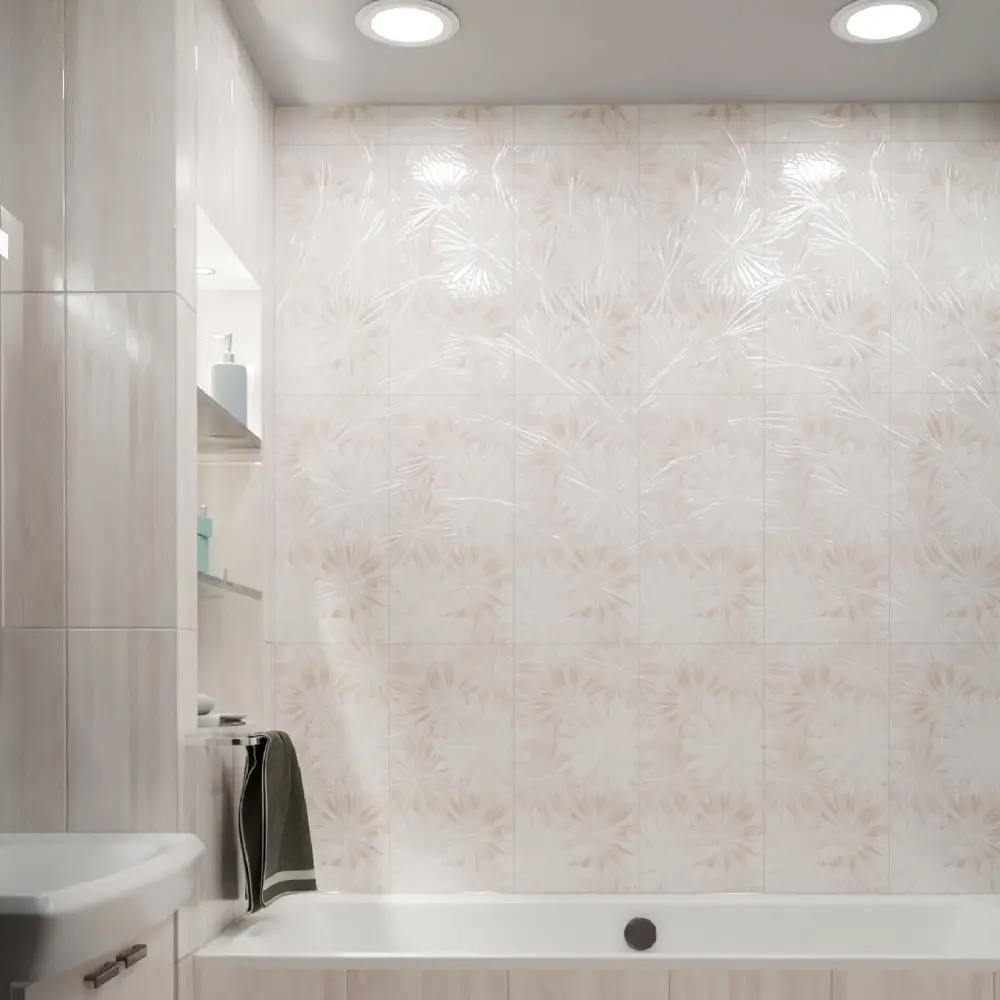 Керамическая плитка Нефрит-Керамика Довиль 30×60 см бежевая с принтом 89232616 STLM-0945419