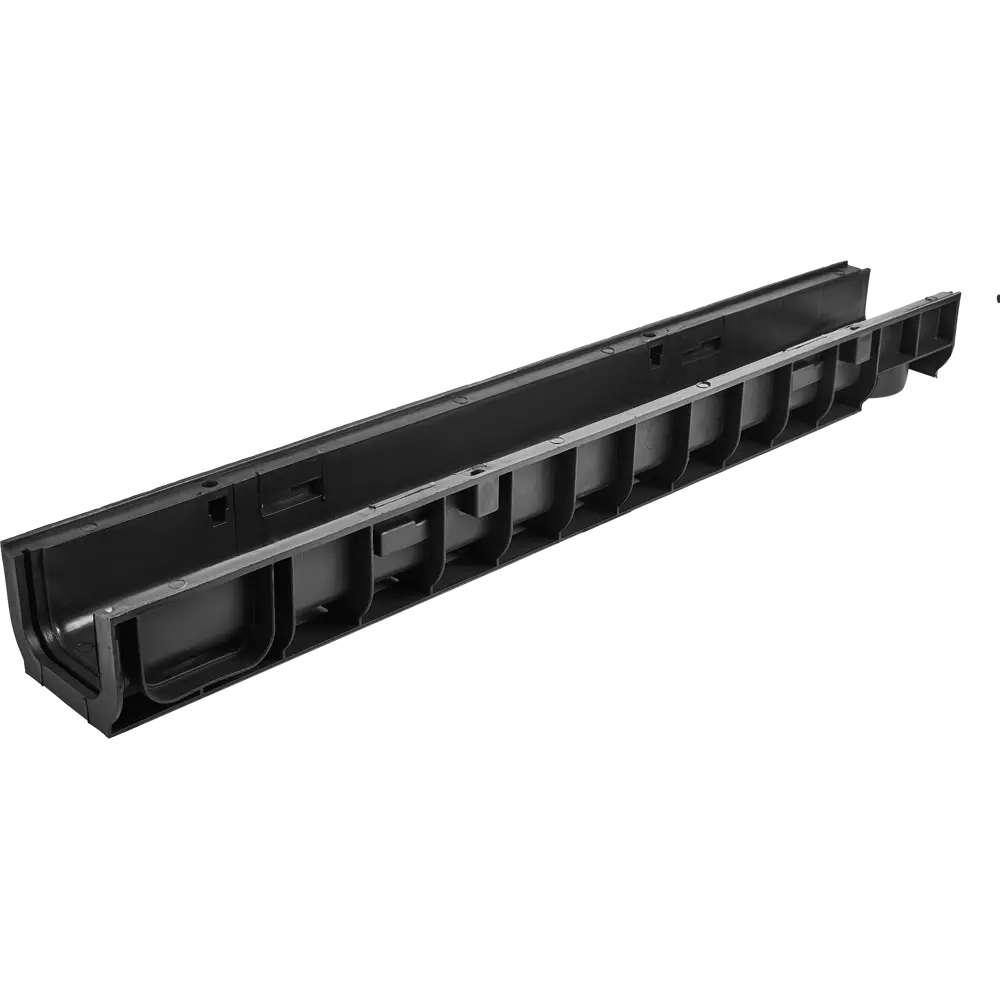 GIDROLICA Пластиковый водоотводный канал DN100 для поверхностного дренажа 13138877 STLM-0002843 - Вид №2