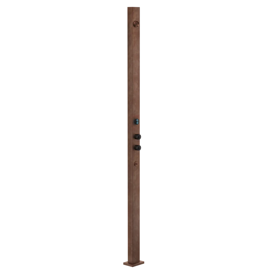 Душевая колонка 63233 856 Gessi Outdoor КОРТЕН 63233856