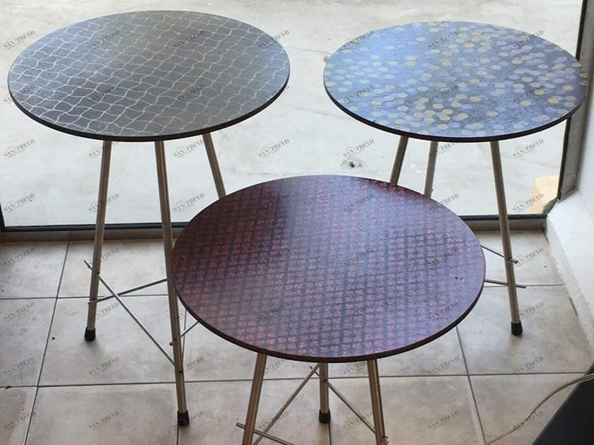 Made a Mano Журнальный столик из вулканического камня Funghetti sun-id-1492052