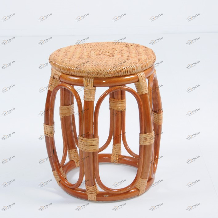 Табурет 39х29 см коньяк Calamus Rotan VINOTTI  00-3885352 Коричневый 