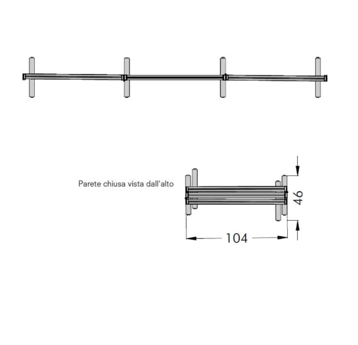 Закрывающаяся магнитная перегородка / доска STUDIO T Twist ARCH-00083033 - Вид №3