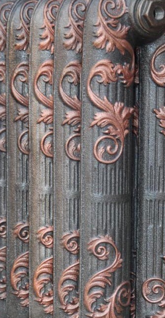 Чугунный радиатор RETROstyle Sheffield 560 9 секций 7127 - Вид №1