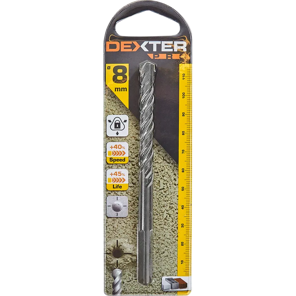 Сверло по бетону Dexter к. Pro 8x120мм 18622814 STLM-2151922  - Вид №3
