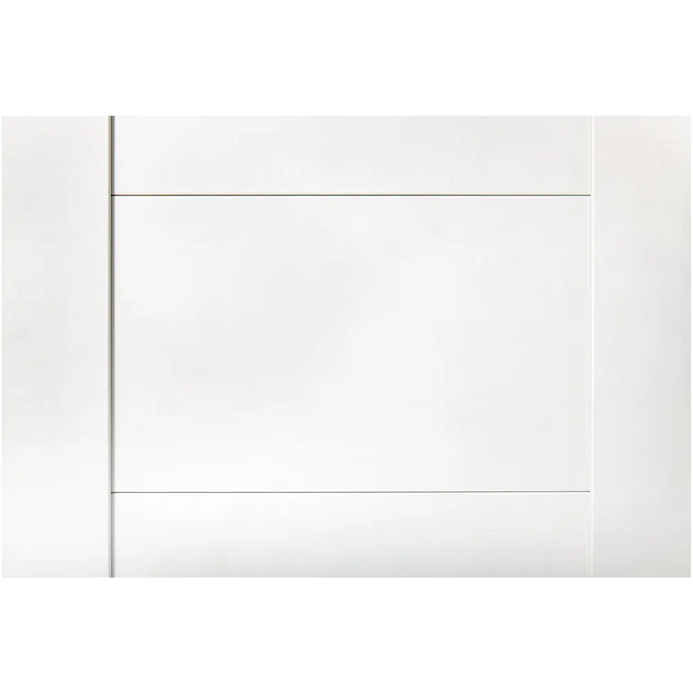 Дверь межкомнатная глухая Богема 80x200 см Hardflex цвет белый с замком и петлями PORTIKA STLM-2130060 - Вид №2