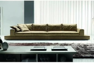 Former In Italia 4-х местный кожаный диван My way plus