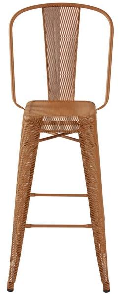 Tolix Табурет металлический высокий со спинкой H sun-id-1473384 - Вид №2