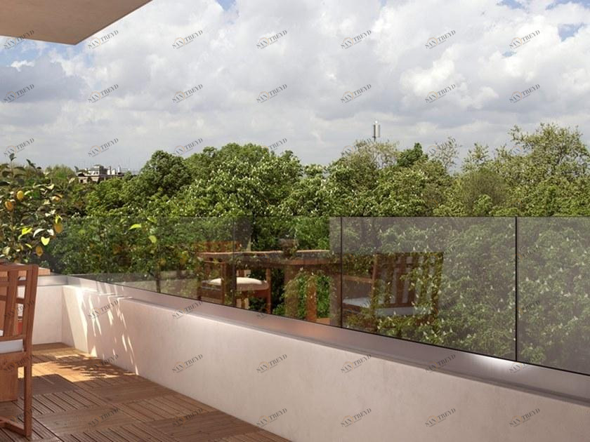 Metalglas Bonomi Регулируемая балюстрада для низкой стены sun-id-1406647