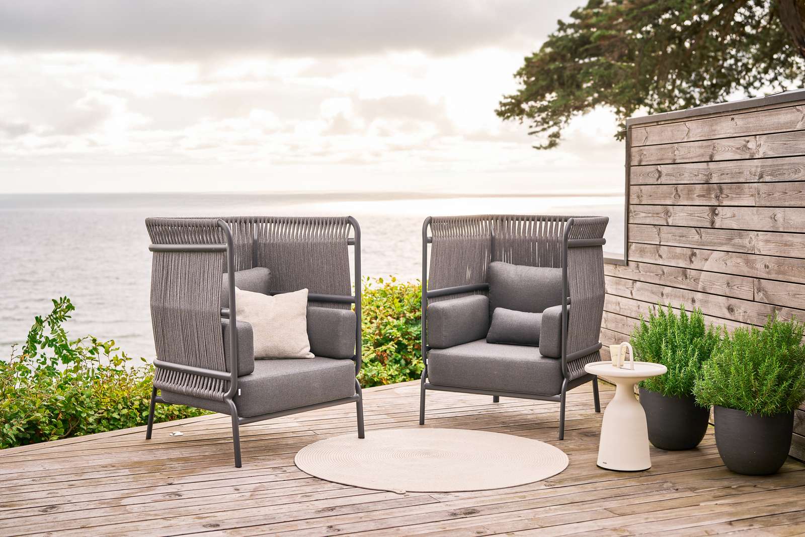 Высокий алюминиевый садовый столик Mindo Mindo 104 ARCH-00050710 - Вид №5