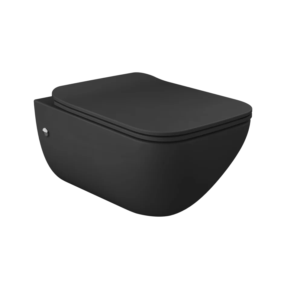 Туалет 39118 532 Gessi Inverso МАТОВАЯ ЧЕРНАЯ КЕРАМИКА 39118532