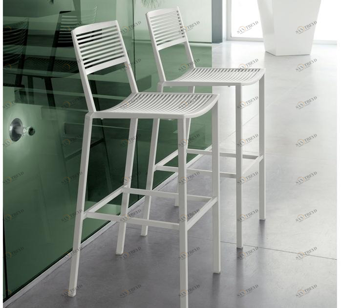 FAST Табурет из алюминия с подставкой для ног Omnia selection sun-id-1485867