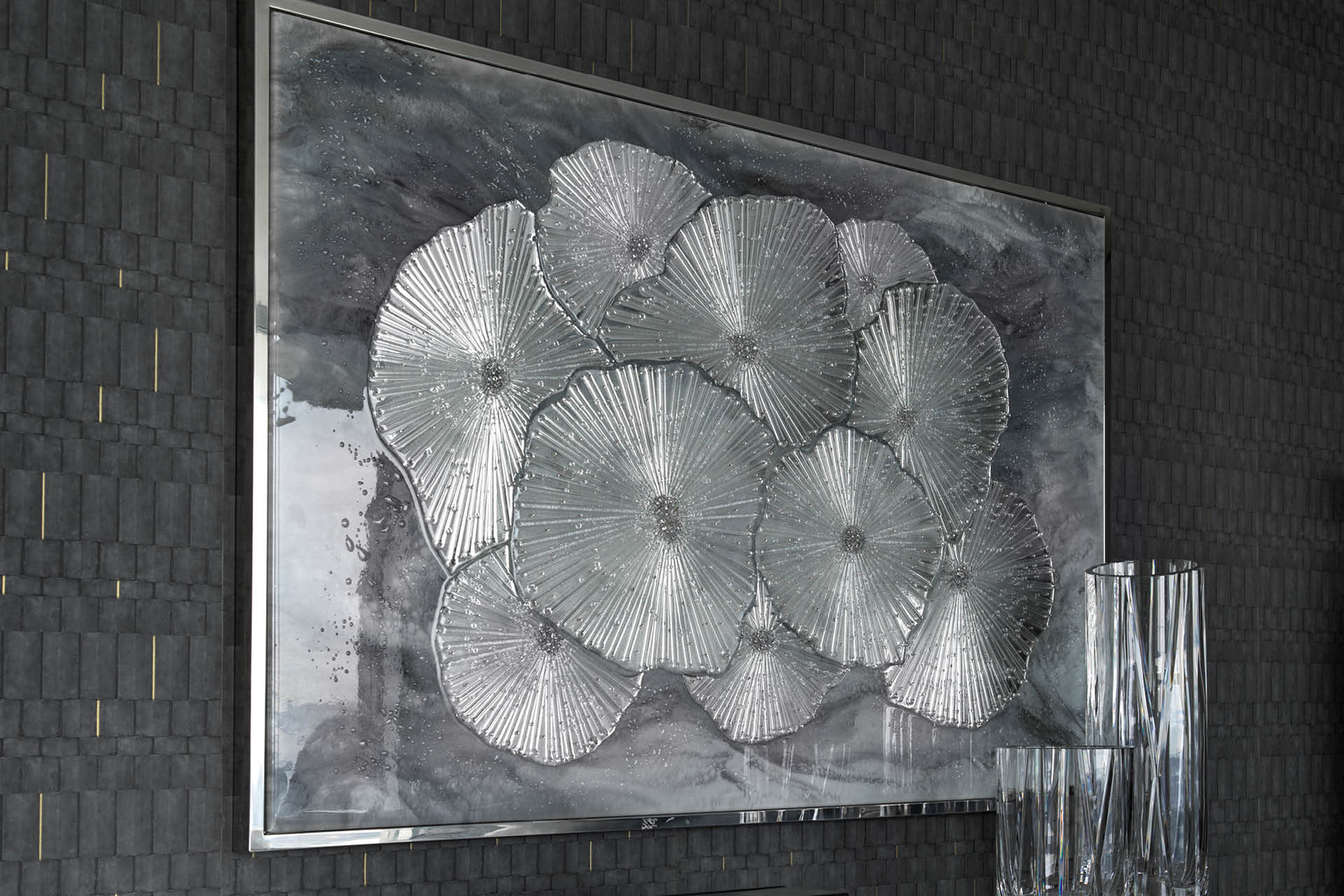 GRST32 Картина «Лунные цветы» - giorgio collection Декор - Вид №3