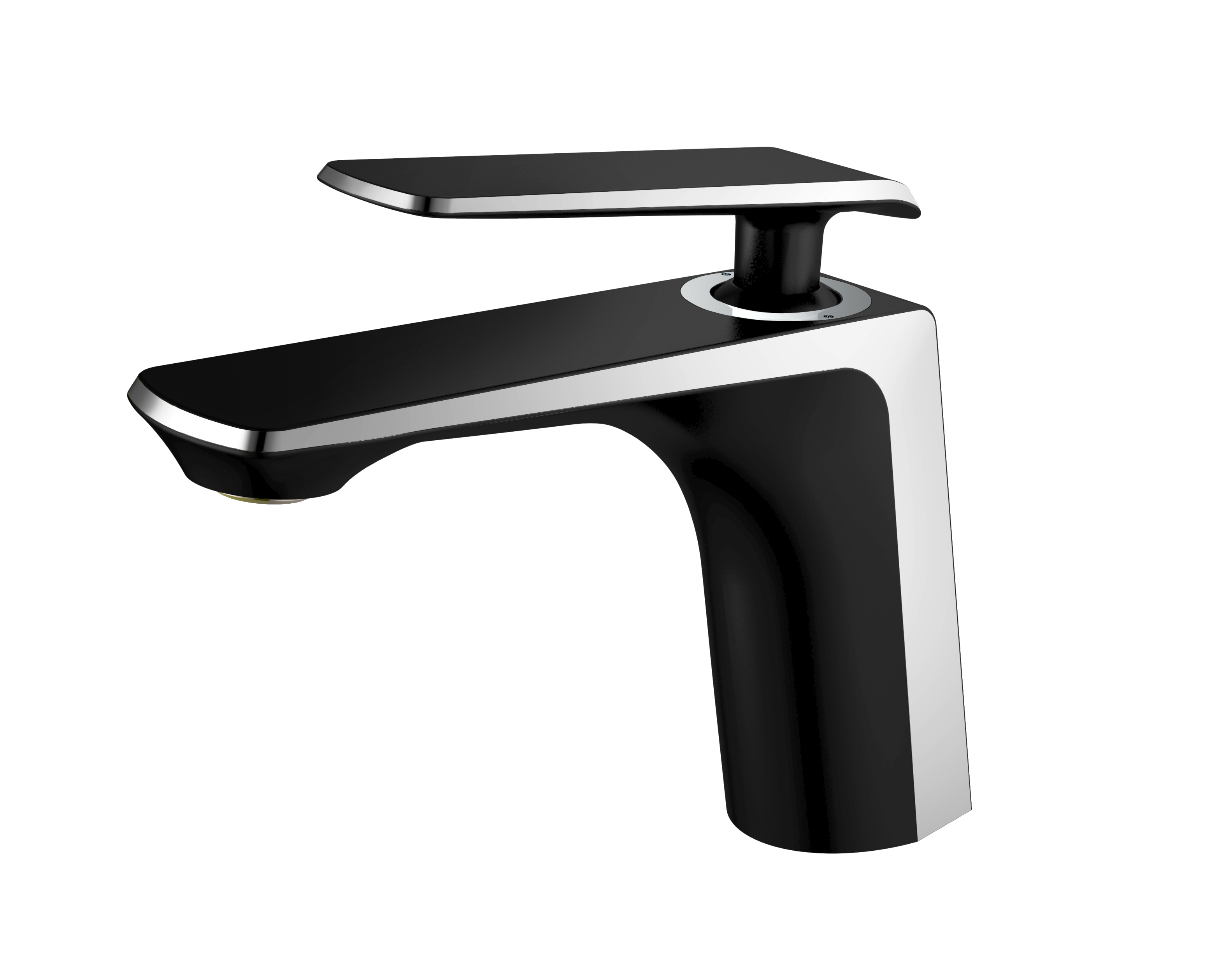 HB10548-7 Смеситель для раковины , черный Haiba  - Вид №1