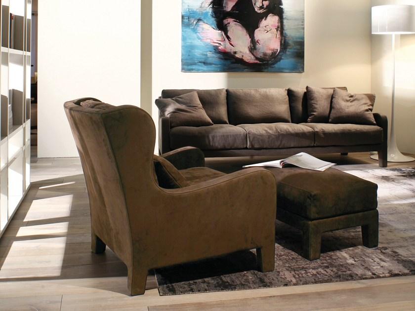 Meridiani Кресло Bergere из ткани Forrest sun-id-1477402 - Вид №1