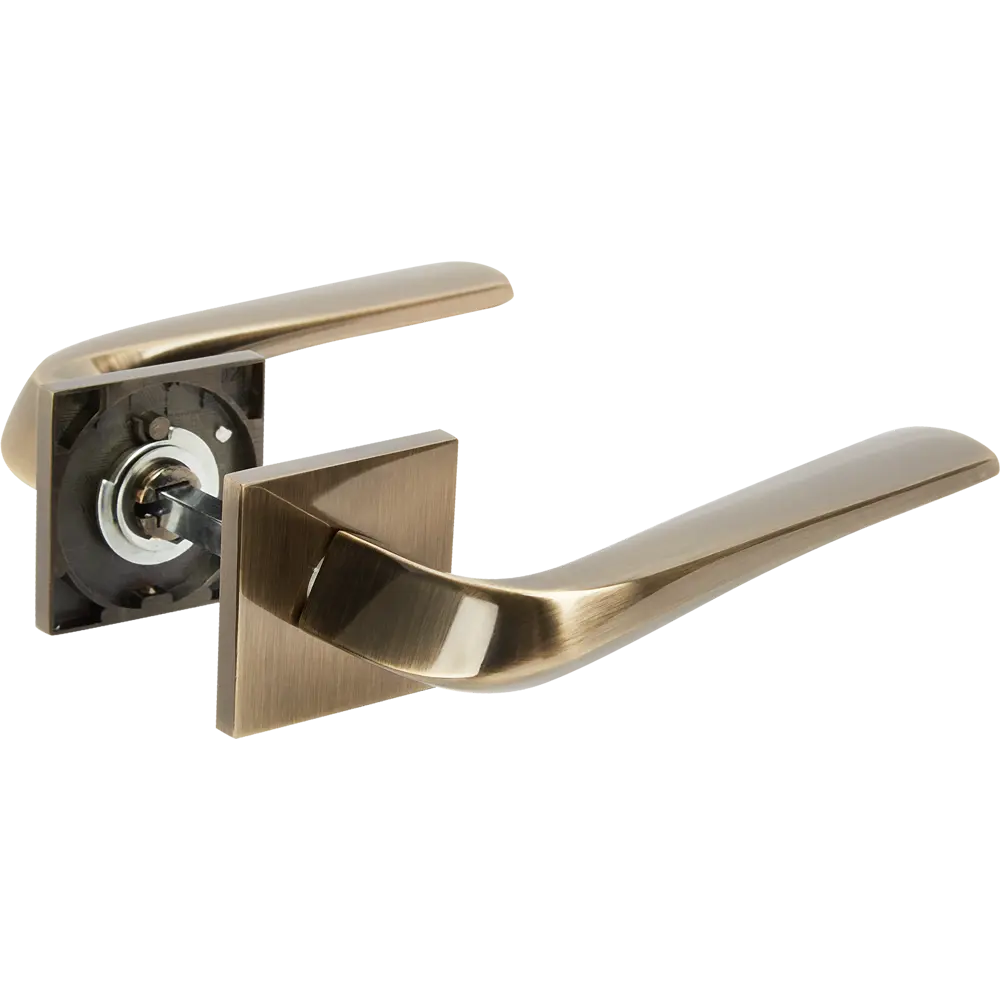 Дверные ручки FUARO Twist в бронзе для межкомнатных дверей 85202867 STLM-0059828