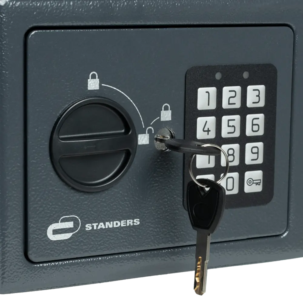 Сейф встраиваемый малый Standers электронный замок 4 л 89418325 STLM-2055900  - Вид №3