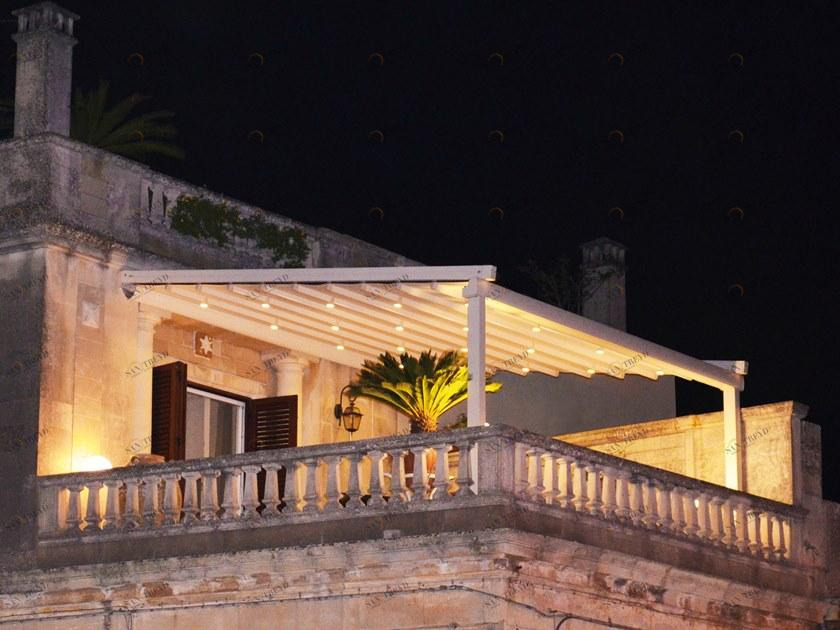 Sprech Пергола из алюминия и ПВХ со сдвижной крышкой Classic system sun-id-1393468