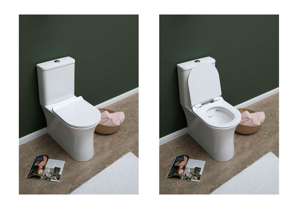 CL12249B1 Бачок для унитаза Белый Aquanet ROLL TOP Китай - Вид №4