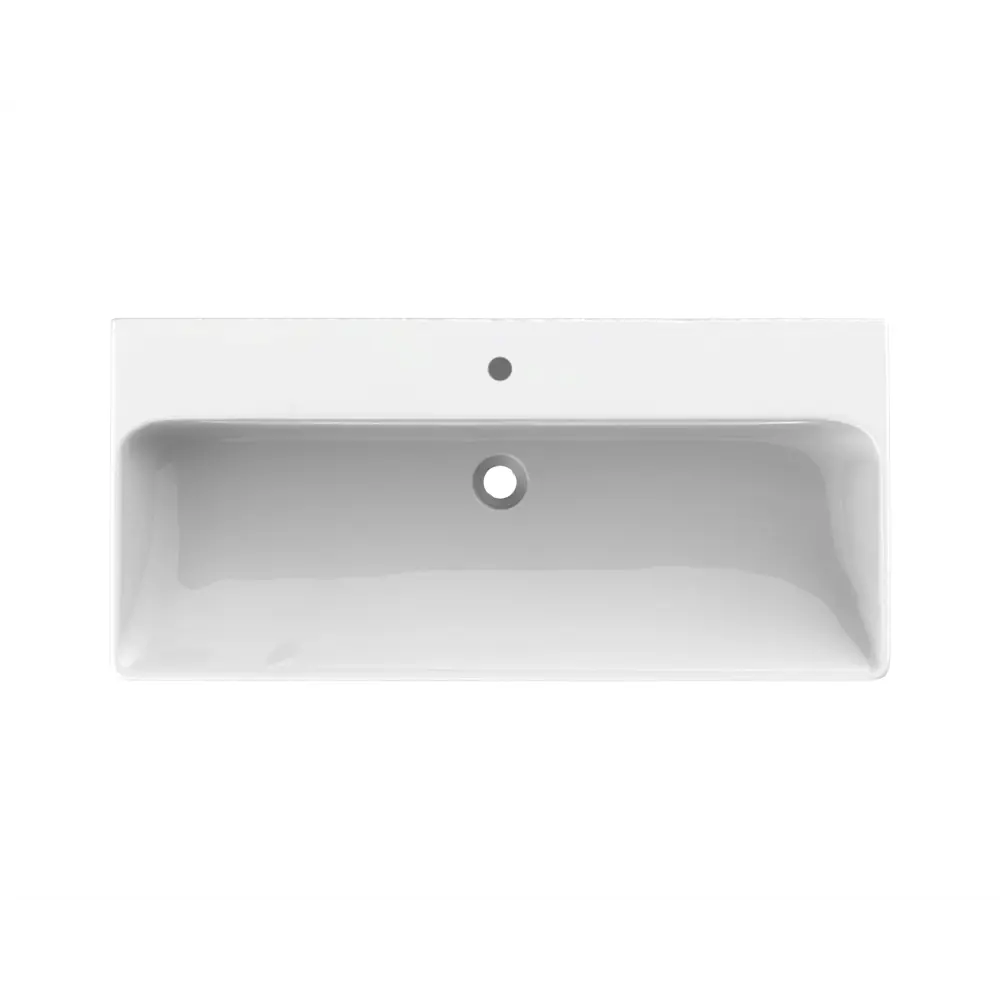 Konsensa Teano — встраиваемая керамическая раковина 106 см с сифоном 89399654 STLM-1568765 - Вид №1