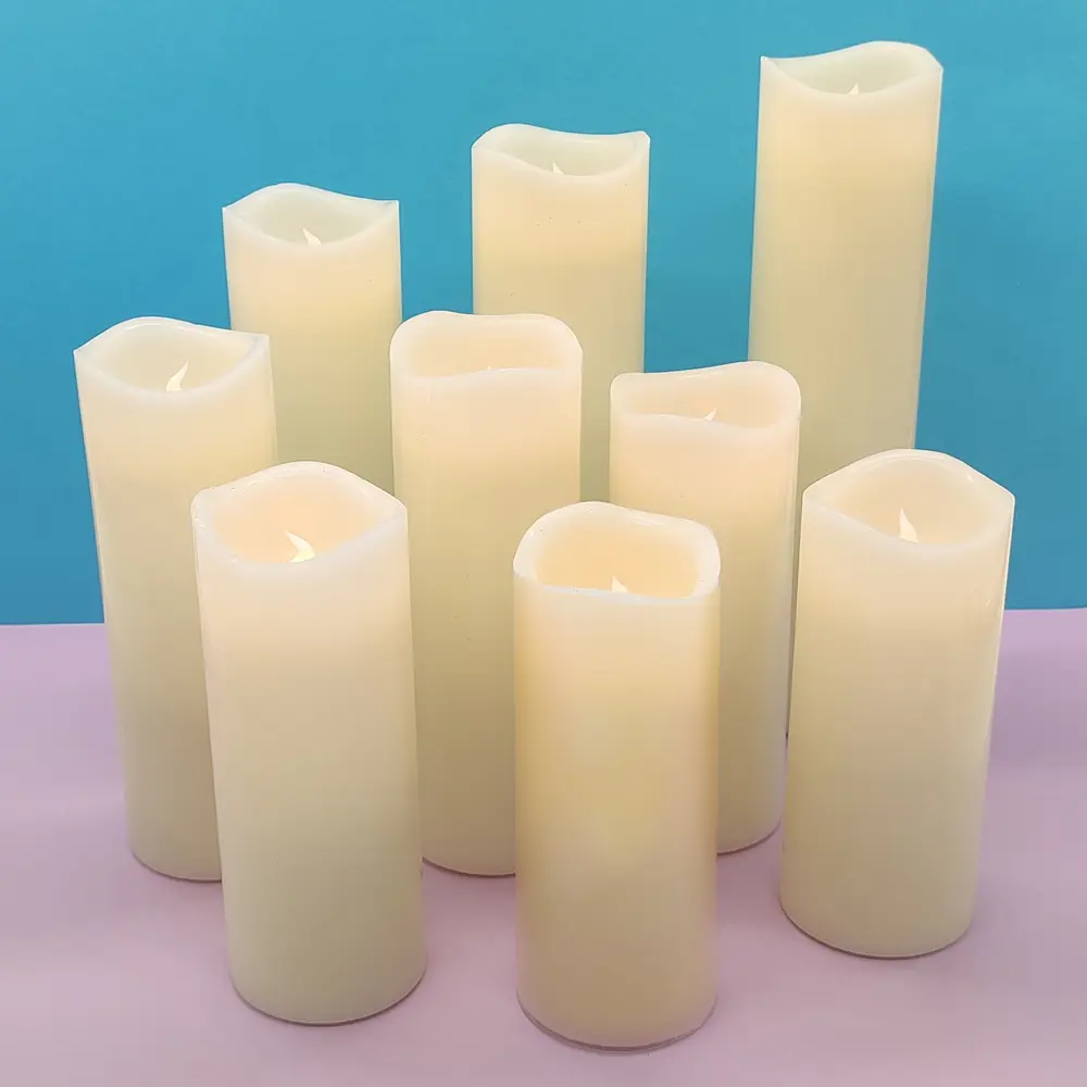 89378386 Набор свечей для дома 9 светодиодов 10 см белый 9 шт. STLM-1347063 Santreyd  - Вид №5