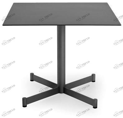 Braid Квадратный алюминиевый садовый столик Teodora 109.001