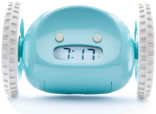 SK CLOCKY 2 Будильник с сюрпризом clocky бирюзовый Suck UK 