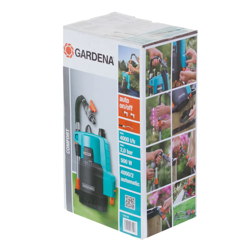 Насос садовый для полива из бочки Gardena Comfort 4000/2, 4000 л/час 17354366 STLM-2130621  - Вид №3
