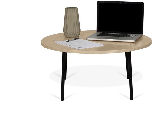 TemaHome Низкий круглый журнальный столик из мдф Ply 9003.628733 - Вид №5