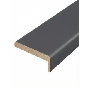 Наличник Лара телескопический 2150x70x8 мм полипропилен цвет дарк грей (5 шт.)