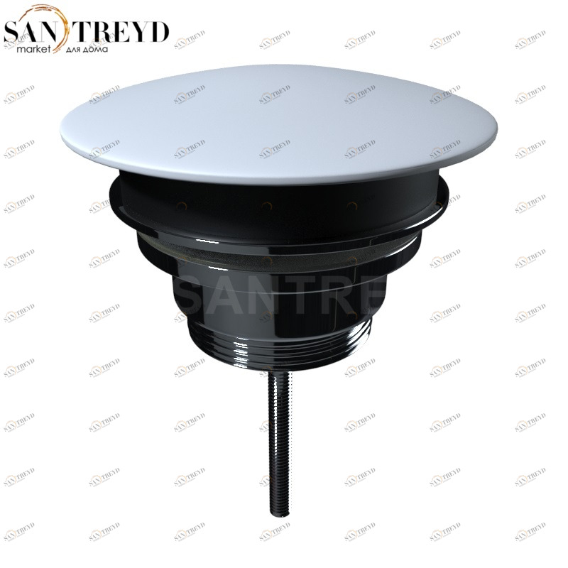 923330 Донный клапан клик-клак всегда открытый с накладкой из керамики 1”1/4 Kerasan 