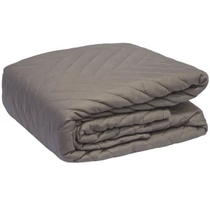 INSPIRE Покрывало Nicolosi серо-коричневое 240x200 см из микрофибры 89334496