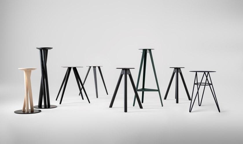 TrabA' Круглый металлический стол Self 0125-r-self-table - Вид №10