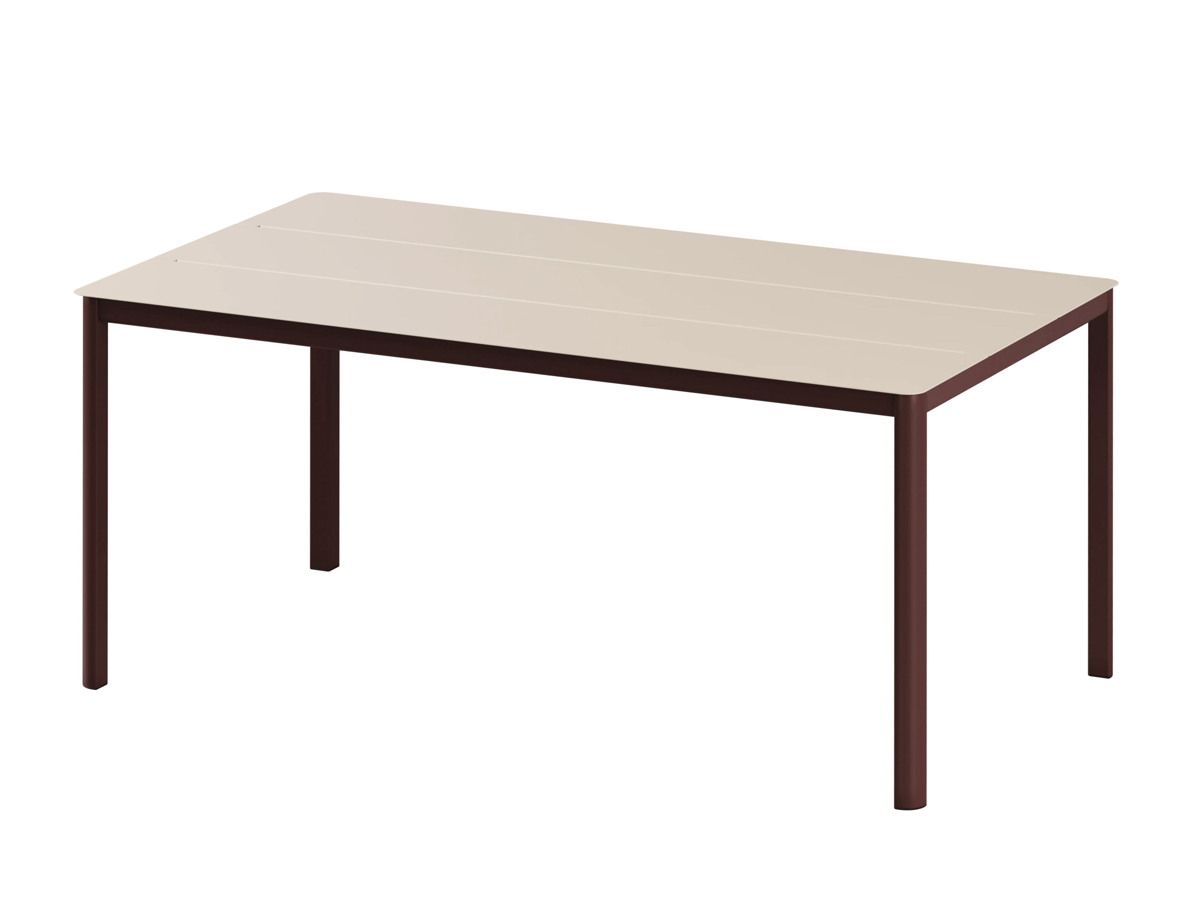 Металлический прямоугольный садовый стол Noah Living Wendel Outdoor ARCH-00021031