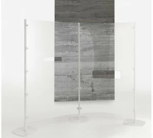 Caimi Brevetti Перегородка-перегородка из поликарбоната Caimi safe design