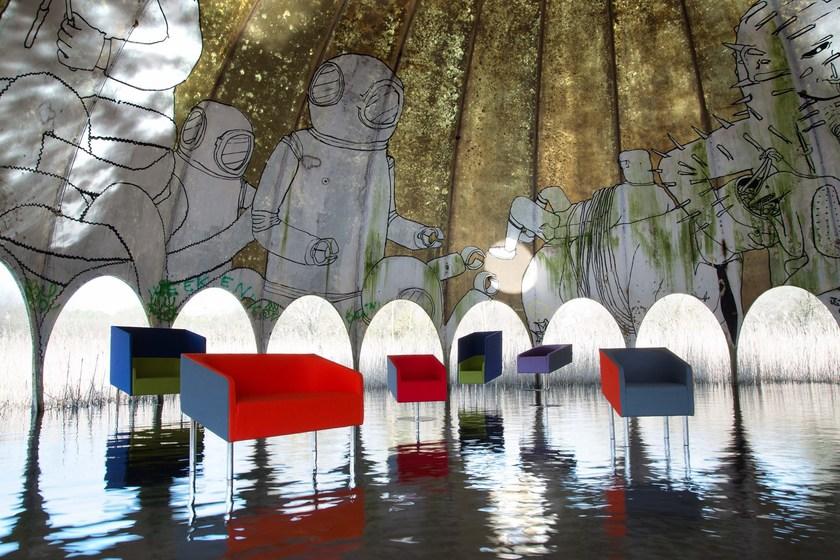 Adrenalina 2-местный тканевый диван Cocodì sun-id-1451098 - Вид №2