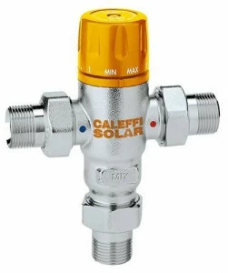 CALEFFI Регулируемый термостатический смеситель для солнечных систем Caleffi solar®