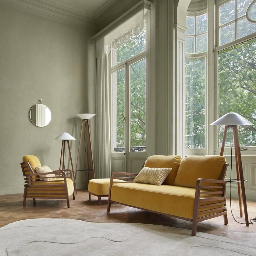 Ligne Roset 2-местный тканевый диван Flax 12190355 - Вид №3