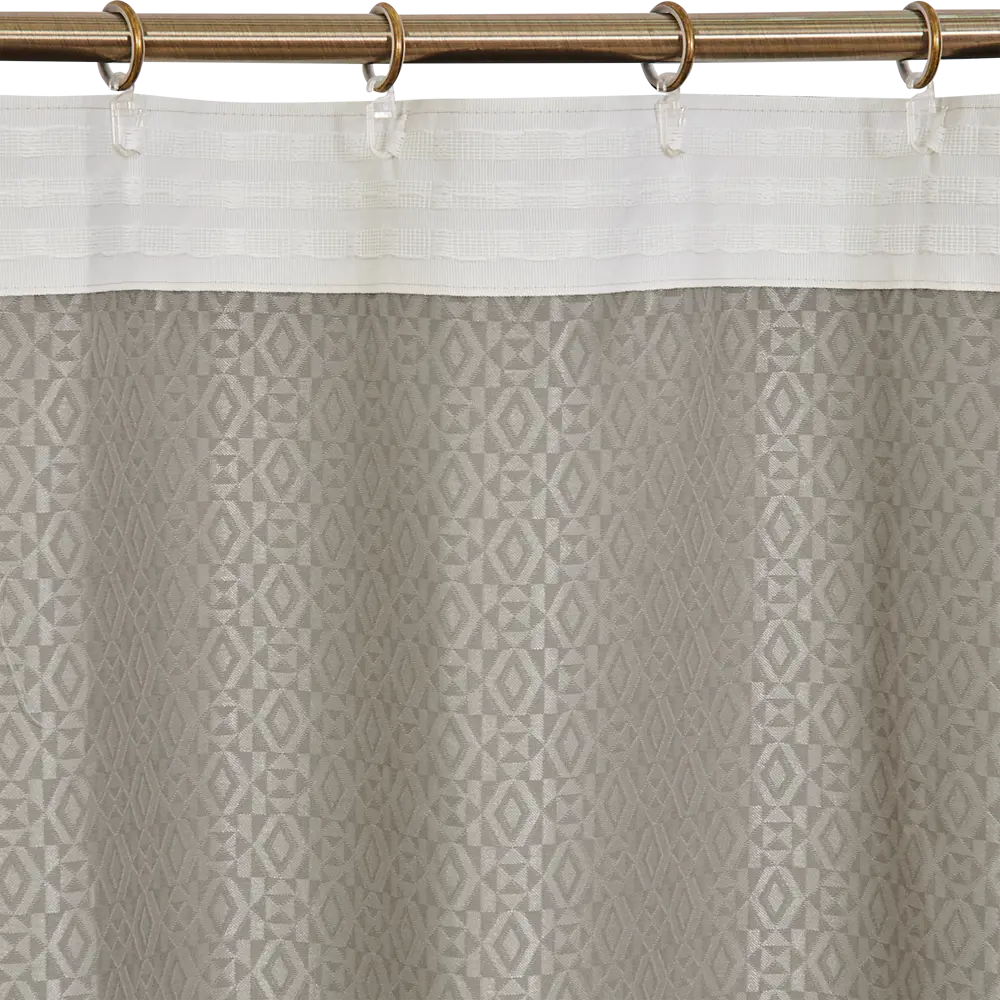 Штора на ленте Lenzo 200x280 см цвет светло-бежевый 82486321 STLM-2050614 INSPIRE  - Вид №2
