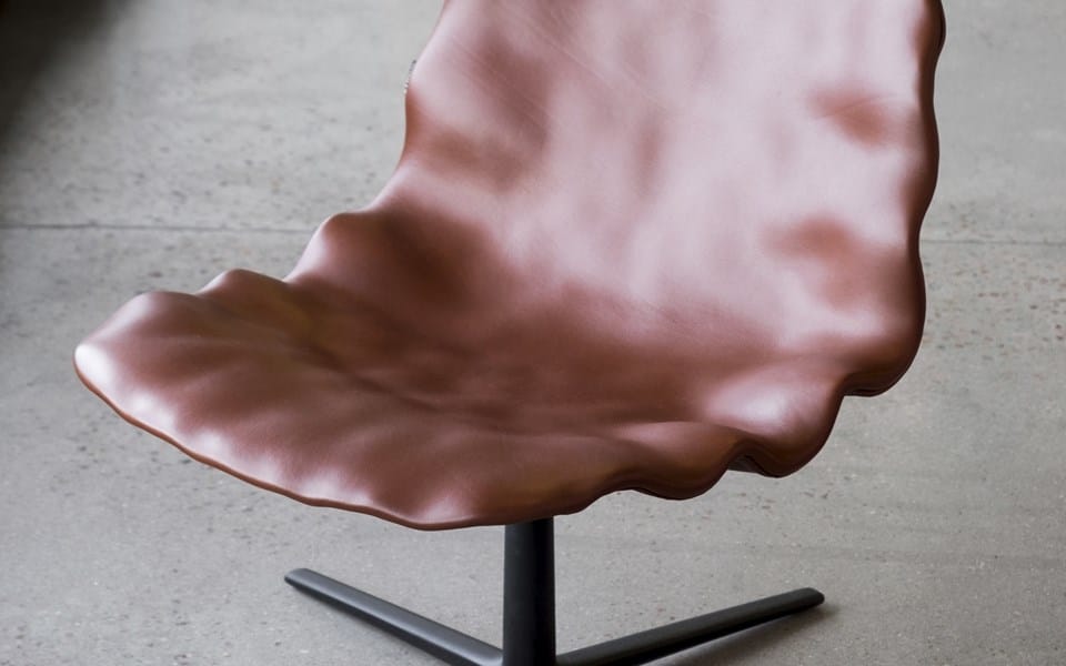 Кожаный спиц поворотный стул Bla Station Dent ARCH-00058274 - Вид №5