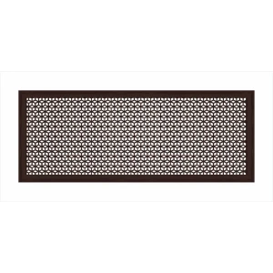 Экран для радиатора Илона МДФ 150x60 см венге 85304928 STLM-2043168