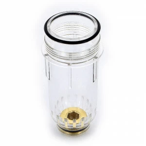 Колба пластиковая для фильтра с манометром TIEMME 1"1/4-1