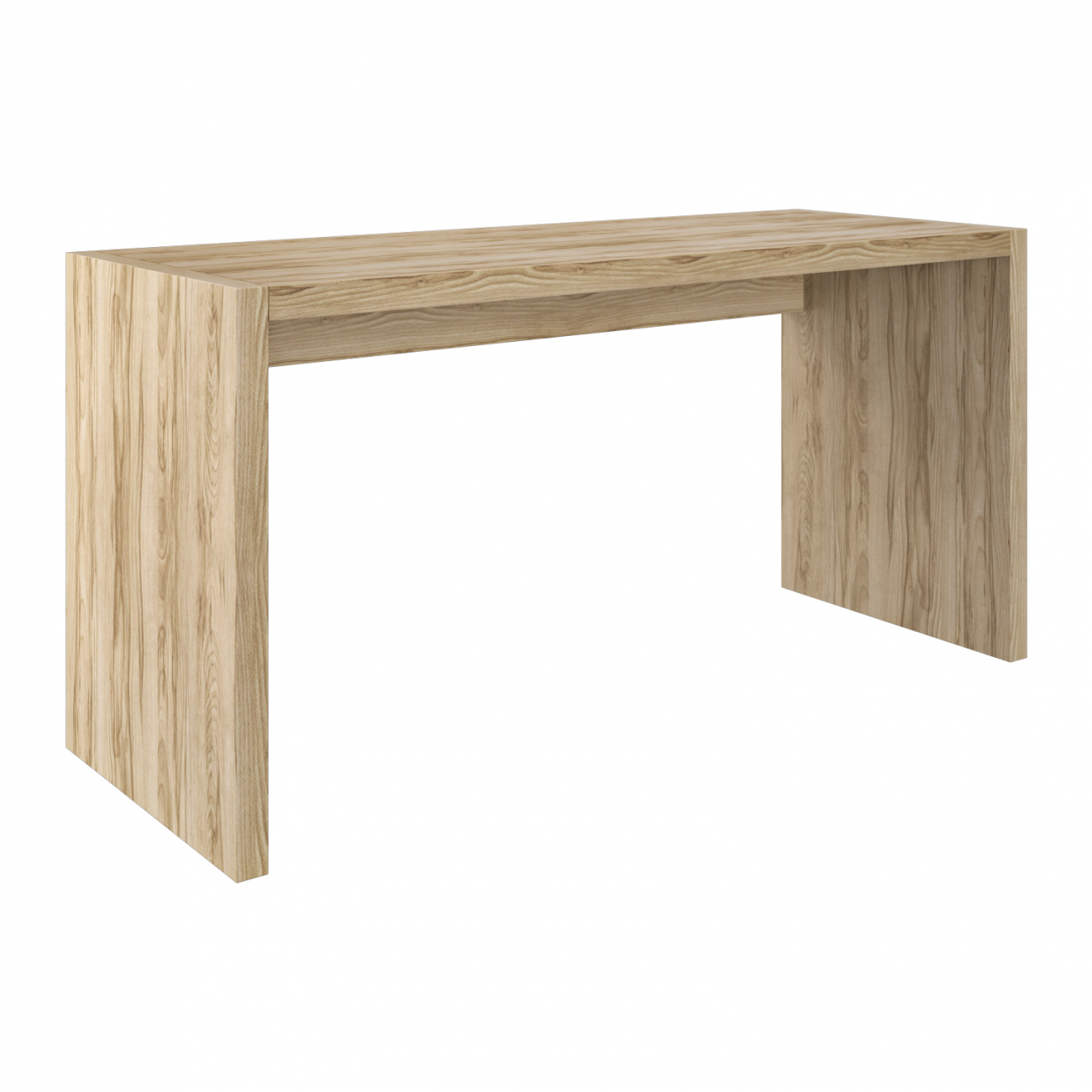 Консоль деревянная с широкими ножками Lago Maggiore PUSHA PUSHA 060950 Бежевый  - Вид №1