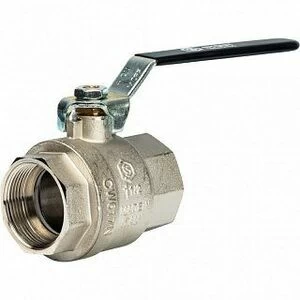 Кран шаровый STOUT ВВ 1"1/2 полнопроходной, рычаг