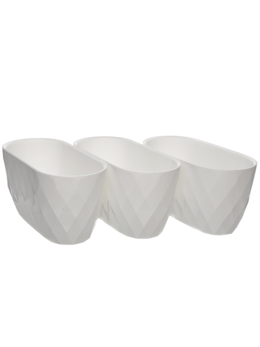 Горшок для цветов Gala 3.5L White NAVAKO 16153 - Вид №3