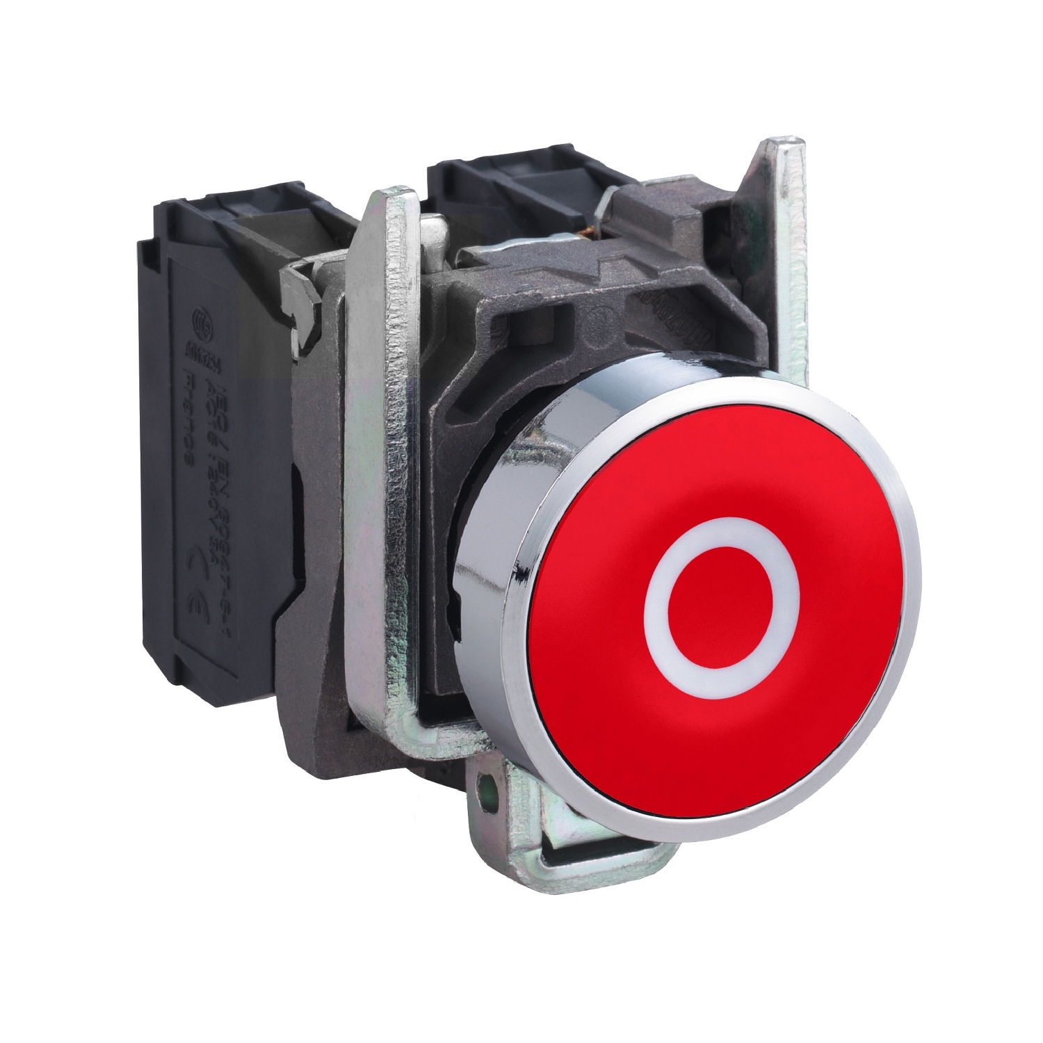 XB4BA4322 Кнопка Harmony 22 мм, IP66, Красный Schneider Electric Кнопки и лампочки 