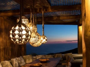 Ilektras Croshade Подвесной светильник из полиэстера