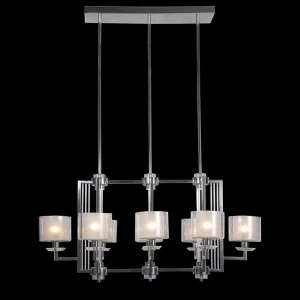 Подвесная люстра Newport 4408/S Chrome NEWPORT ДИЗАЙНЕРСКИЕ 222826 Белый