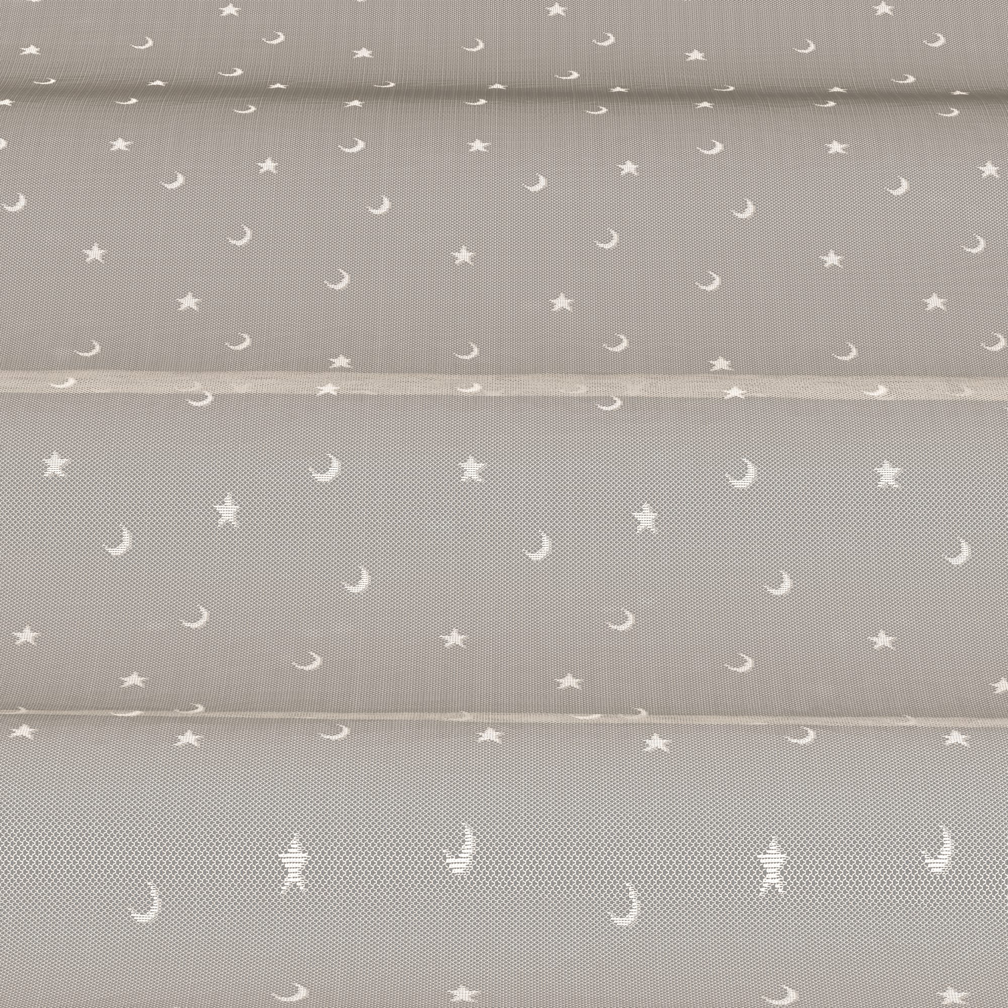 85276018 Тюль на ленте для кухни "Млечный путь" 245x165 см цвет экрю Santreyd  - Вид №2