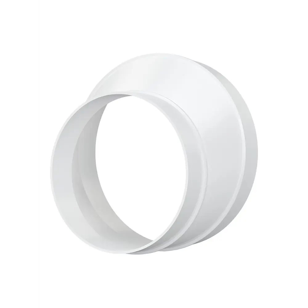 Переходник вентиляционный для круглых воздуховодов Fonet D100 мм D125 мм пластик STLM-2133045 - Вид №1