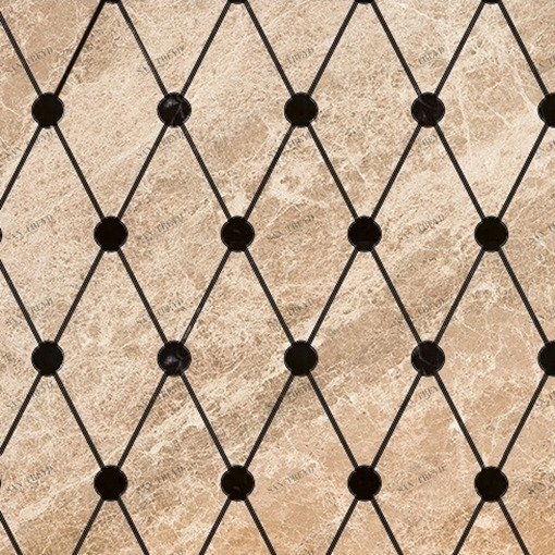 Напольное покрытие мраморное (плитка) DDELITE2EMPL-NE Devon Devon ELITE Devon&Devon DDELITE2EMPLNE